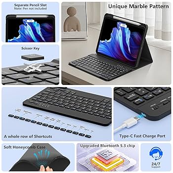 Amazon.com: FUWANG Keyboard Case for iPad Air 11 inch (M3